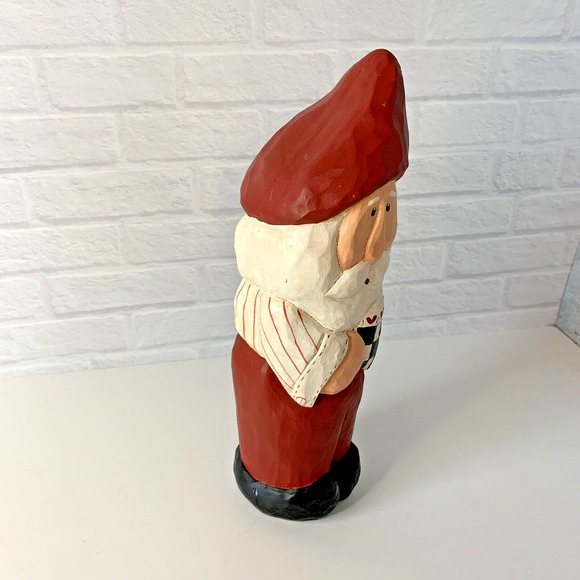 Eddie Walker Santa Figurine Midwest Cannon Falls 10” Holding Heart Christmas - Picture 6 of 8
